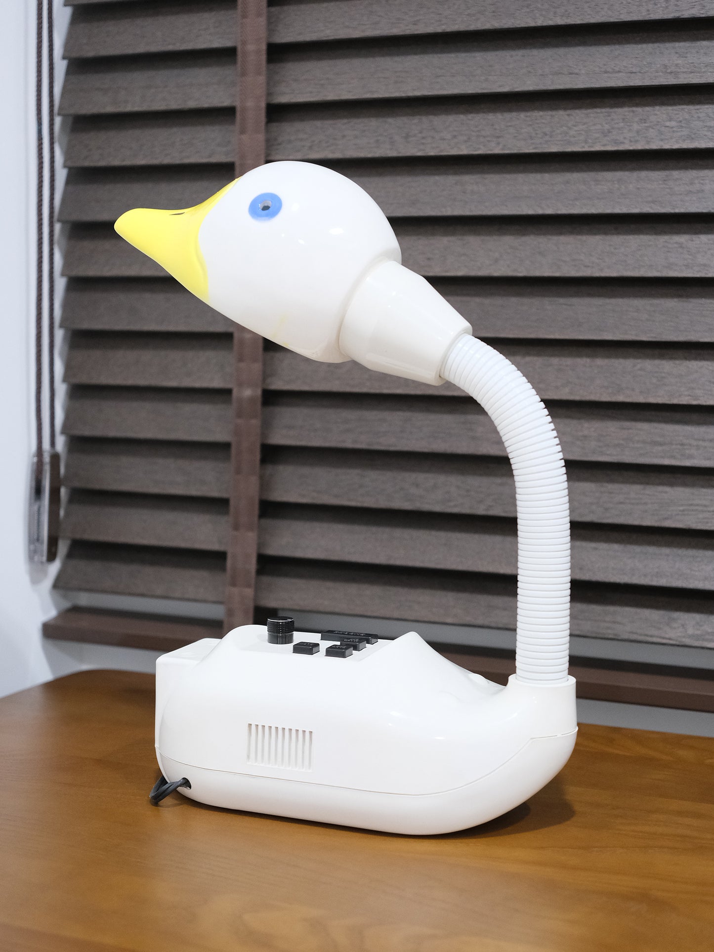 日本 昭和 天鵝 Electronic Alarm Clock Lamp 電子 鬧鐘 擡燈